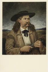 James Butler (Wild Bill) Hickok (1817 - 1876),